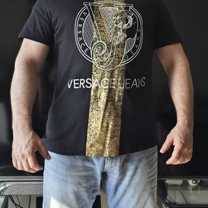 Versace Jeans Men's Black Shirt